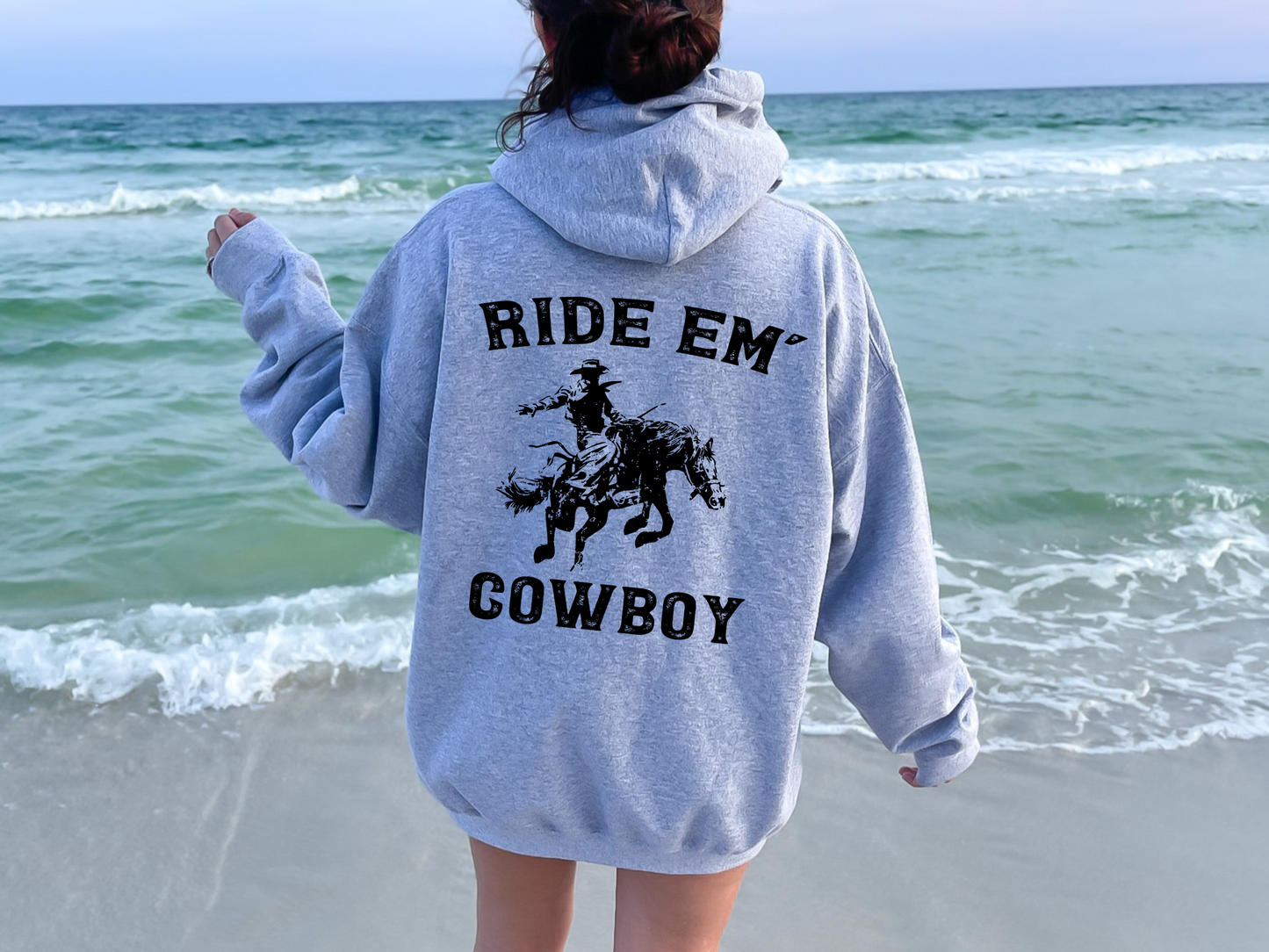 Ride Em’ Cowboy Retro Western Rodeo Bucking Horse Sublimation Graphic Design | Instant Download | Png Zip File | Clipart Circuit Print Transfer Cut File