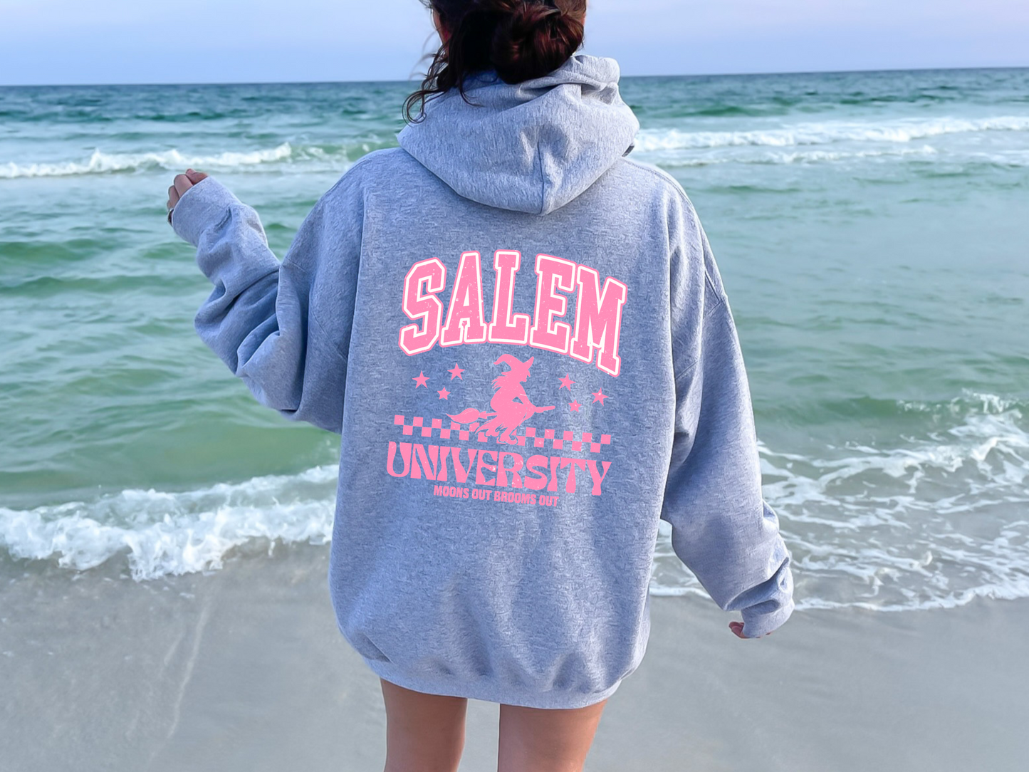 Salem University Moons Out Blooms Out Witchy College Varsity Sublimation Graphic Design | Instant Download | Png Zip File | Clipart Circuit Pint Transfer Cut File