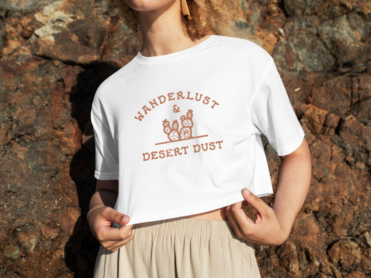 Wanderlust Desert Dust Western Cactus Sublimation Graphic Design | Instant Download | Png Zip File | Clipart Circuit Print Transfer Cut File