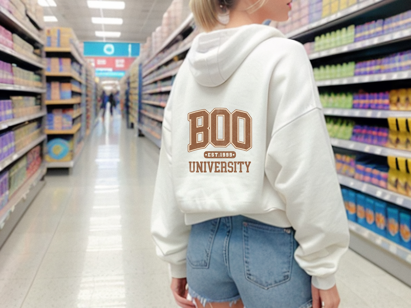 Boo University College Sublimation Graphic Design | Instant Download | Png Zip File | Clipart Circuit Print Transfer Cut File