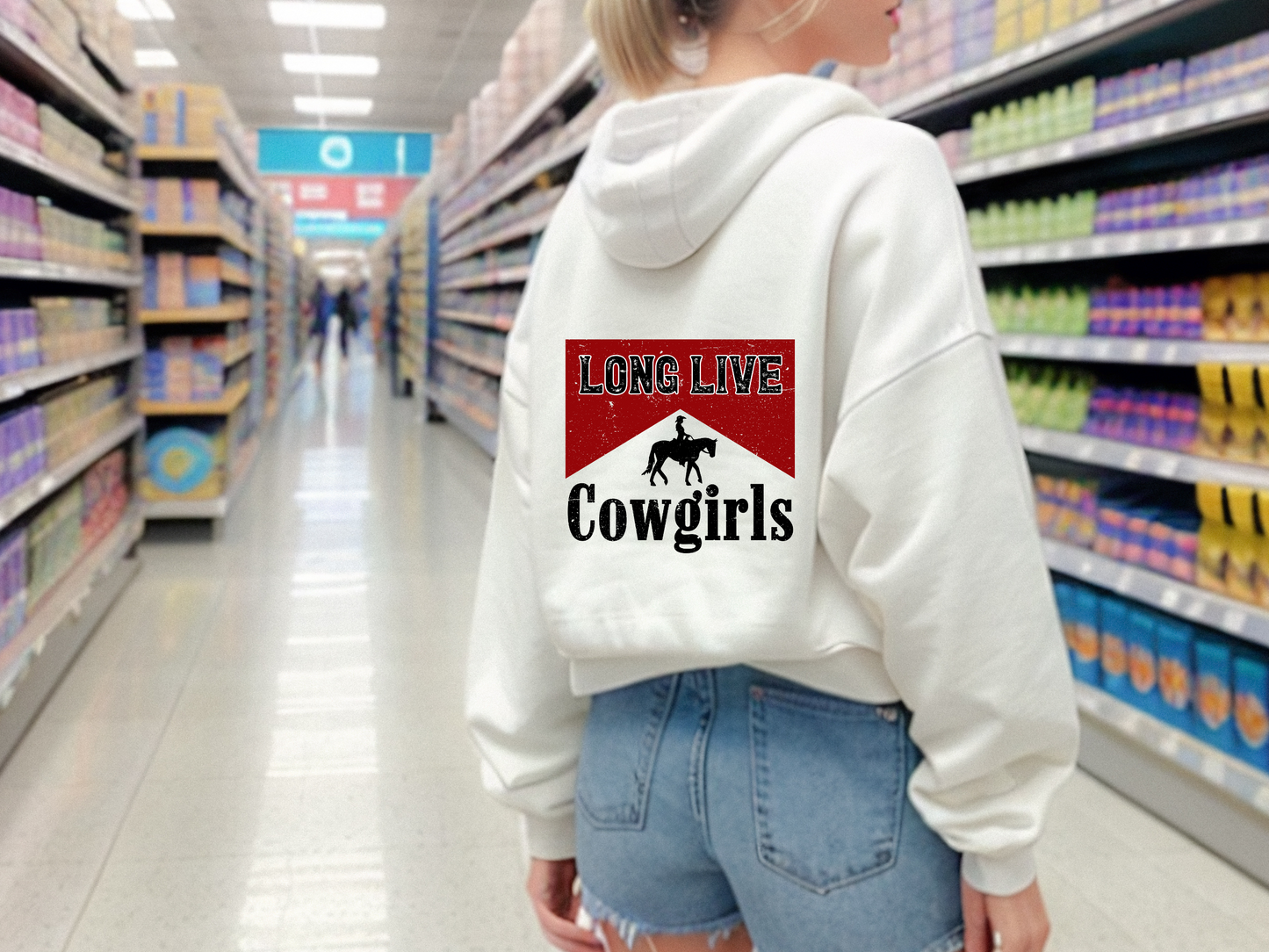 Long Live Cowgirls Retro Cigarette Box Western Horse Rider Country Sublimation Graphic Design | Instant Download | Png Zip File | Clipart Circuit Print Transfer Cut File