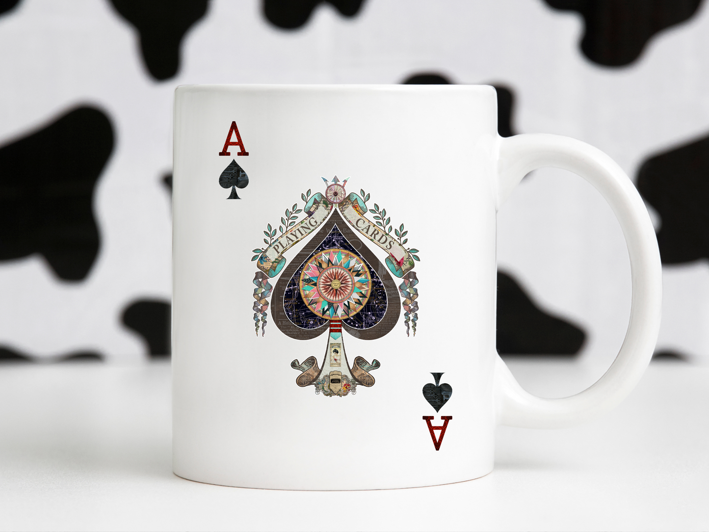 Ace Of Spades Playing Cards Vintage Boho Retro Gambling Casino Sublimation Silhouette Graphic Design | Instant Download | Png Zip File | Clipart Circuit Print Transfer Cut File