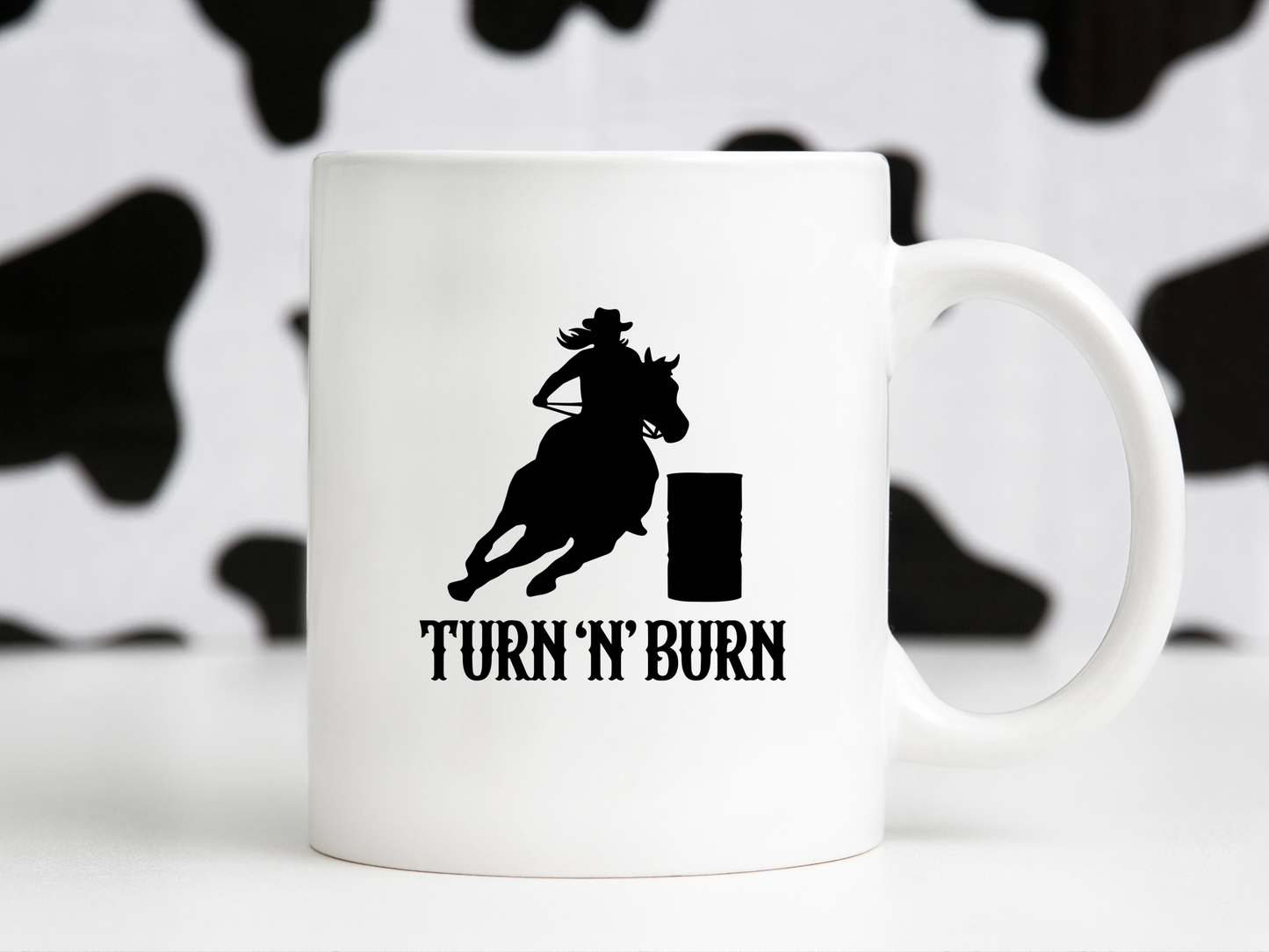 Turn ‘N’ Burn Retro Western Cowgirl Desert Country Sublimation Graphic Design | Instant Download | Png Zip File | Clipart Circuit Print Transfer Cut File