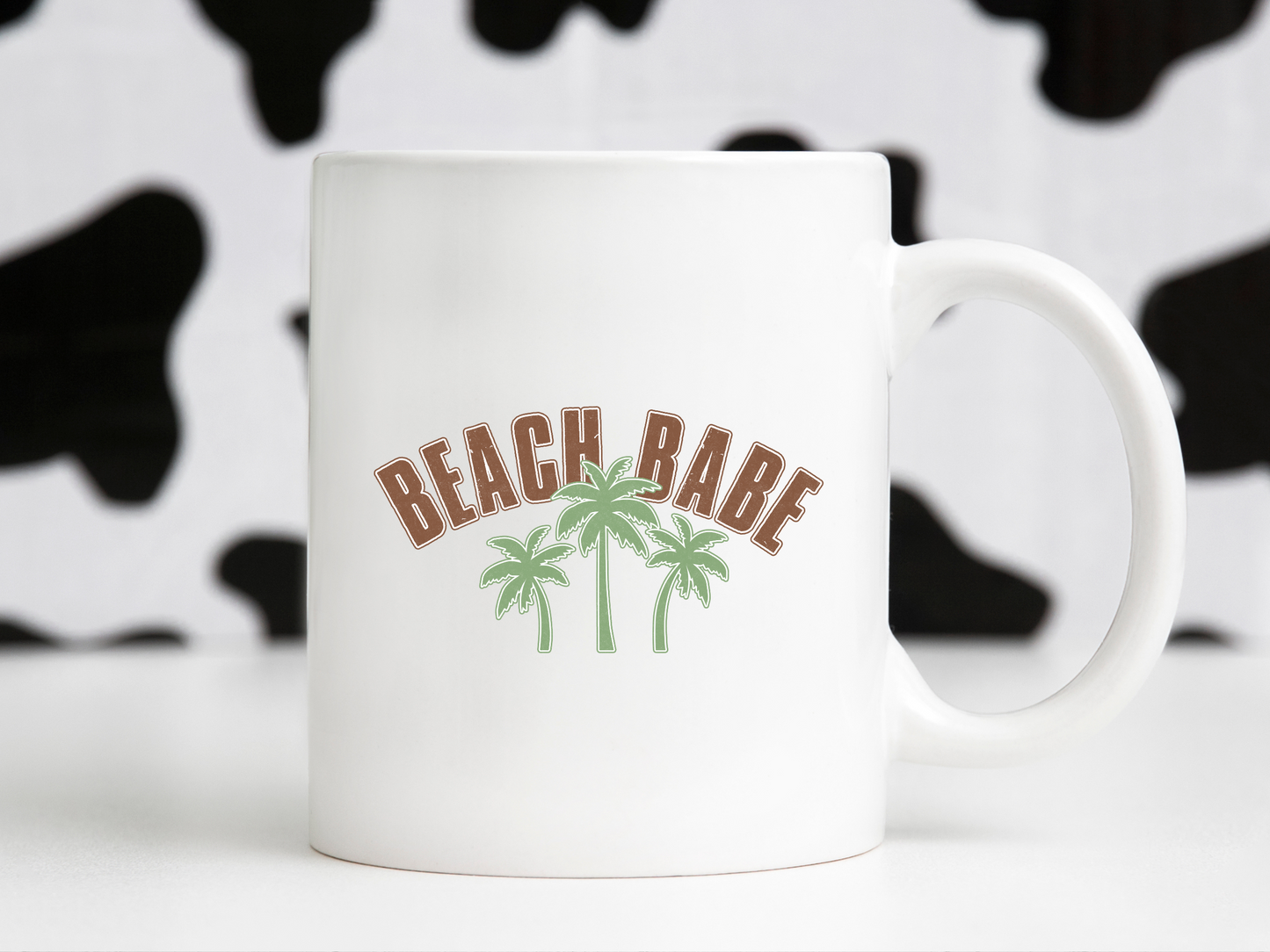 Beach Babe Retro Vintage Summer Palm Trees Sublimation Silhouette Graphic Design | Instant Download | Png Zip File | Clipart Circuit Print Transfer Cut File