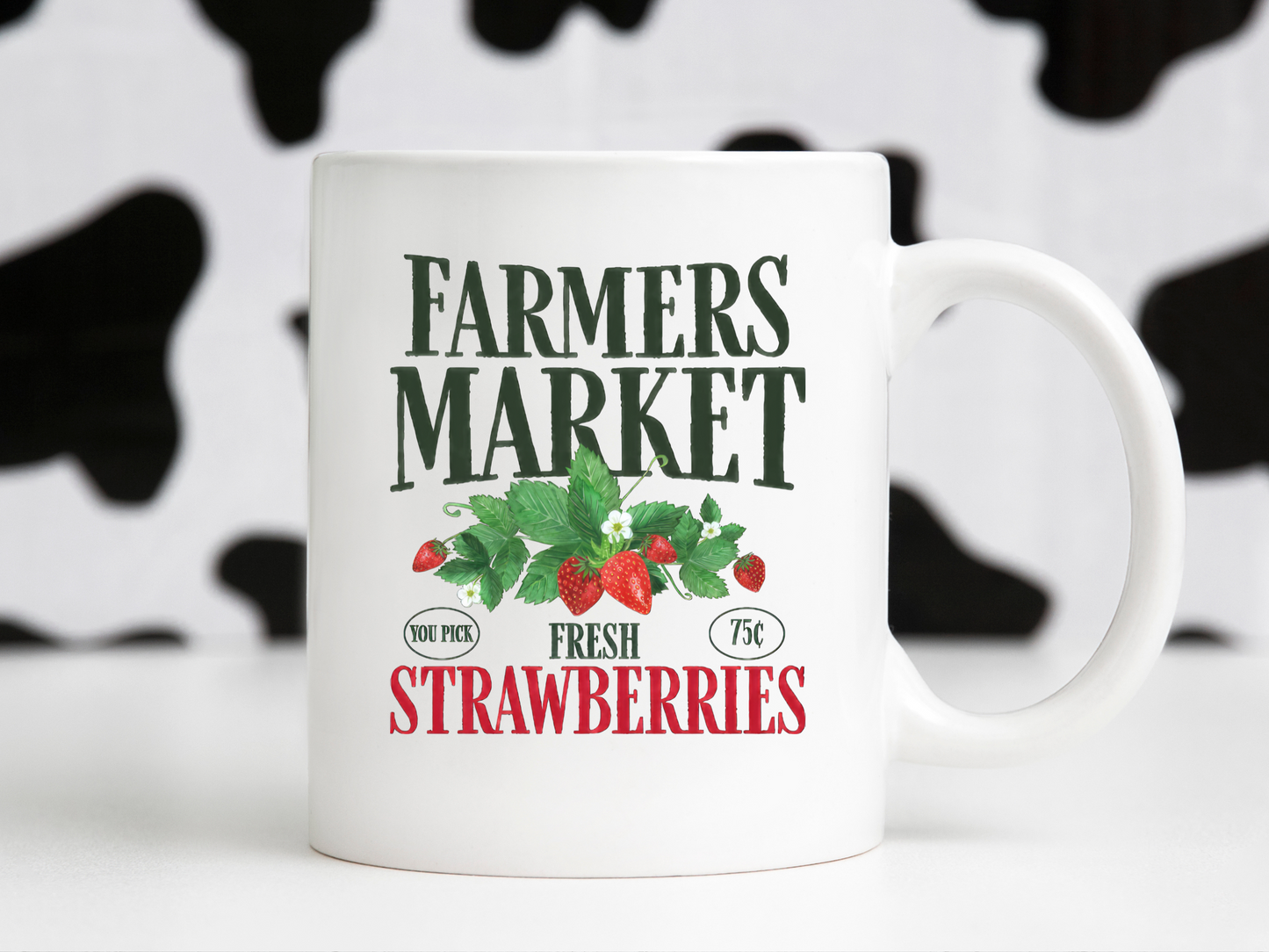 Fresh Strawberries You Pick Farmers Market Retro Vintage Watercolour Cottage Core Sublimation Silhouette Graphic Design | Instant Download | Png Zip File | Clipart Circuit Print Transfer Cut File