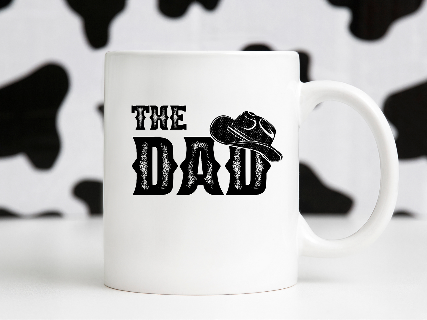 The Cowboy Dad Retro Vintage Western Hat Sublimation Silhouette Graphic Design | Instant Download | Png Zip File | Clipart Circuit Print Transfer Cut File