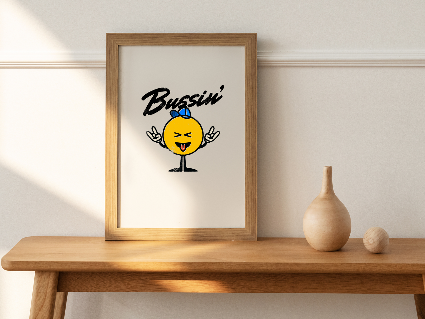 Bussin’ Retro Groovy Cartoon Mascot Sublimation Graphic Design | Instant Download | Png Zip File | Clipart Circuit Print Transfer Cut File