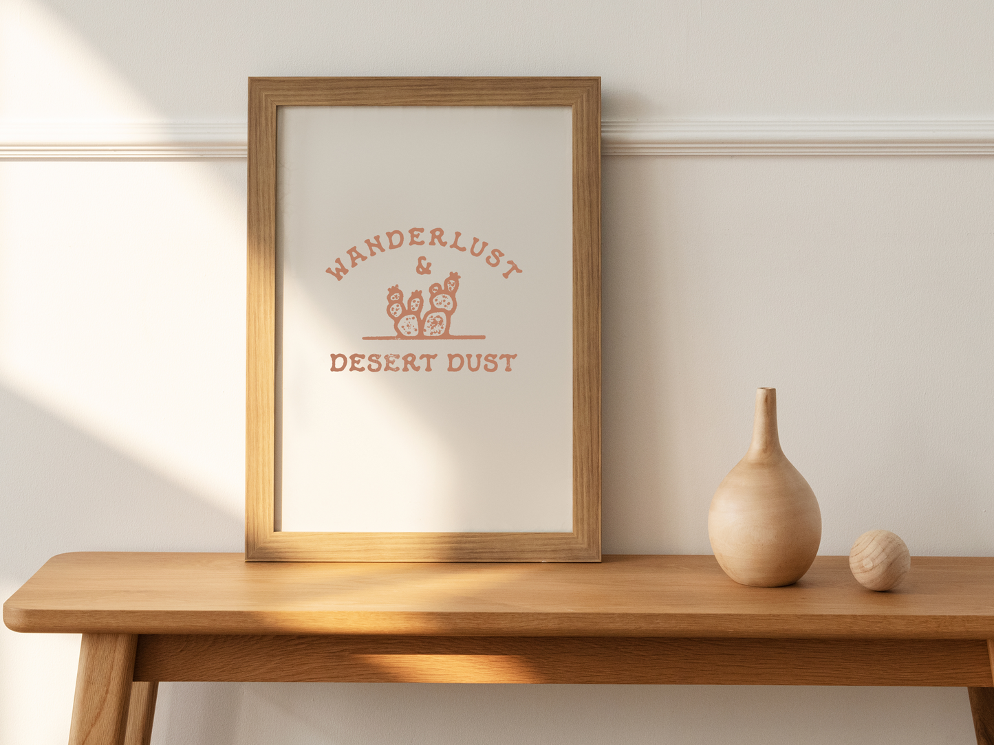 Wanderlust Desert Dust Western Cactus Sublimation Graphic Design | Instant Download | Png Zip File | Clipart Circuit Print Transfer Cut File