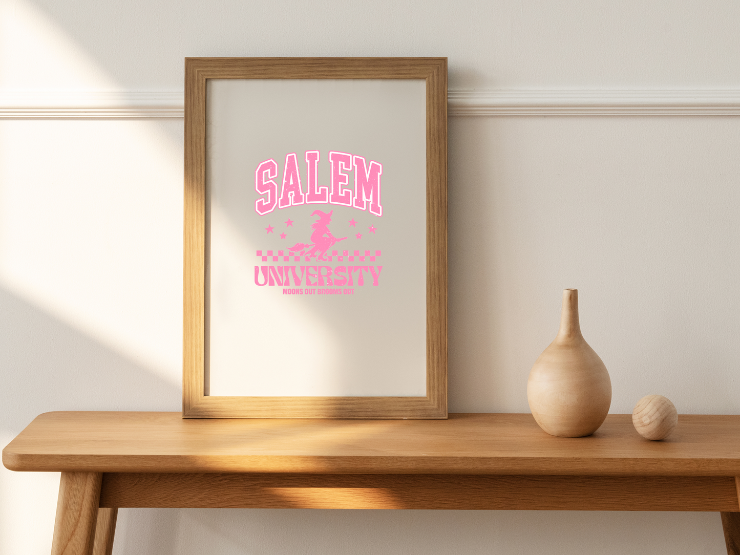 Salem University Moons Out Blooms Out Witchy College Varsity Sublimation Graphic Design | Instant Download | Png Zip File | Clipart Circuit Pint Transfer Cut File