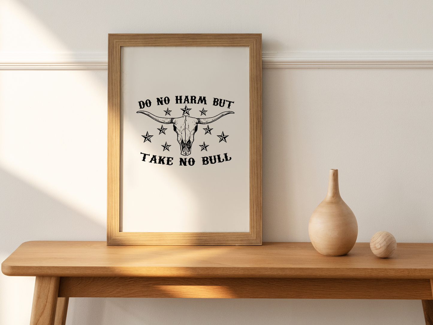 Do No Harm But TaKe No Bull Western Desert Skull Cowboy Sublimation Graphic Design | Instant Download | Png Zip File | Clipart Circuit Print Transfer Cut File